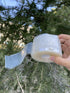 Self Sealing Fusing Silicone Tape Clear, 1 in Wide, 36 Feet Heavy Duty Waterproof Hose Tape for Pipeline Repair