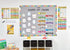Eureka Crayola Colors and Shapes Classroom Bulletin Board Set, 28 Pieces for Teachers