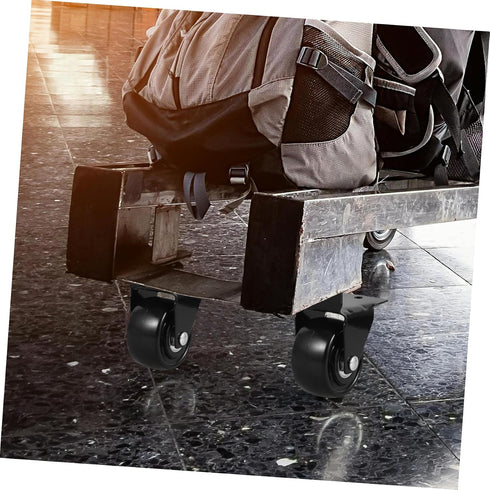 Heavy Duty Replacement Caster Wheels for Carts & Furniture - Easy Installation