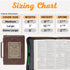 Christian Art Gifts Men's Classic Bible Cover - A Man’s Heart Proverbs 16:9, Brown/Tan Faux Leather, Medium