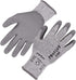 Ergodyne ProFlex 7030 Cut Resistant Work Gloves, ANSI A3, Gray, PU Coated Palms for Flexible No Slip Grip, 2X-Large