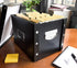 Snap-N-Store Letter-Size File Box, Black, SNS01533