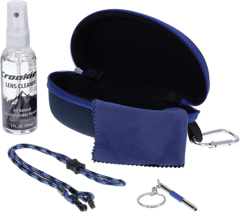 Croakies Eyewear Care Kit with 1(2oz) All Natural VOC Free Lens Cleaner
