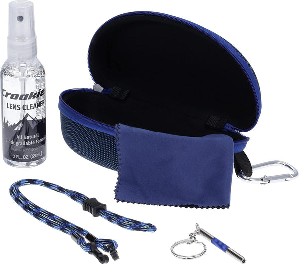 Croakies Eyewear Care Kit with 1(2oz) All Natural VOC Free Lens Cleaner