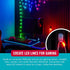 24 Pack VELCRO Brand Indoor Light Clips for Hanging Fairy Lights and Twinkle Lights, Adhesive Transparent Wall Clips