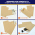Decorably 100 Pack Kraft Small Money Envelopes, 3.5 x 6.5, Brown Small Coin Envelopes for Cash
