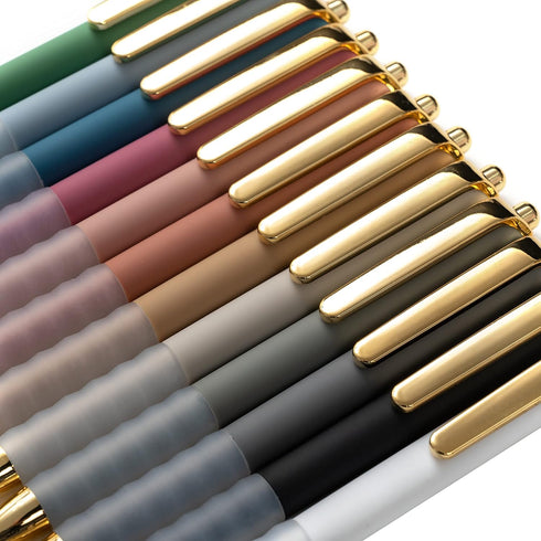 Linbsunne 18-Count Black Ballpoint Pens, Medium Point 1mm with Super Soft Grip for Men and Women