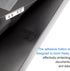 HUA JIE A4 Storage File Boxes, Foldable Plastic Archives Cases, Large Capacity, Thickened to 5.8cm, Black (Pack of 4)