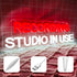 YJHSPYSJNH Recording Studio in Use Neon Sign,Recording in Progress Neon Light for Recording Room Music Studio Game Room