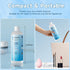 2 Pack Ultrasonic Retainer Cleaner Solution - Professional Cleaning for Retainers, Aligners, Mouth Guards