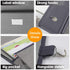 homyfort Over the Door File Organizer, Wall Hanging with 5 Large Pockets for Mails, Magazines, Office Storage