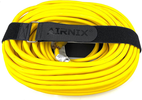 4x 36" x 2" Hook and Loop Nylon Cinch Straps, Reusable Fastening and Securing Cable Straps