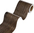 Stickyart Dark Wood Bulletin Board Borders, Peel and Stick Wood Wallpaper Trim 3inx50ft for Classroom Decor