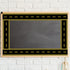 Whaline 32.8ft Construction Theme Bulletin Board Borders Black Yellow Stripe Die-Cut Rolled Trim for School Office Decor