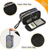 Gredecor Rainbow Leopard Big Capacity Pencil Case, Pastel Leopard Spots Pouch Bag for Students, School Office Supplies