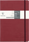 Clairefontaine 793432C Collection Age Bag One Stitched My.Essential Embroidered Elastic Notebook Red - A5 14.8x21 cm -