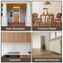 12" 32 PATIKIL Wood Grain Tape x ft, Self-Adhesive Wood Texture Repair Tape Realistic Wooden Effect Patch for Furniture