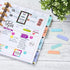 Avery Margin Ultra Tabs, 2.5" x 1", 16 Repositionable Page Tabs, Pastel Sparkle Shimmer Designs (74150)