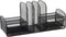 Safco Product 3263BL Onyx Mesh Desk Organizer, Black, 7.8" x 17" x 6.8"