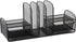 Safco Product 3263BL Onyx Mesh Desk Organizer, Black, 7.8" x 17" x 6.8"