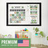 Hadley Designs Farmhouse Classroom Calendar Set Bulletin Board Sets For Teachers - Bulletin Board Calendar, School Calendar For Classroom, Classroom Calendar Bulletin Board Set For Classroom Decor by Hadley Designs