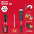 50 Pieces T20 2 In. Impact Tough Magnetic #20 Torx Head Power Bits, S2 Alloy Steel Set with Impact Bit Holder