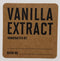 Vanilla Extract Labels on Kraft Paper (Handcrafted) - 12 Pack