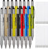 Zhanmai 16 Pieces 6 in 1 Multitool Pen Set with Refills, Gifts for Men, Fathers Day, Birthday, Graduation (Multi-color)