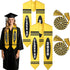 4Pcs Teacher Graduation and Honor Cord Set Class of 2026 Graduation Sash