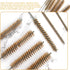 7pcs Tube Brush Kit, Brass Wire Tube Brushes, Stainless Steel Bottle Brush, Long Handle 11'' for Cleaning