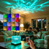 Masshomi 16 4 Dimming LED Ocean Wave Projector Light Color Change Mode Touch Remote USB Portable Desk Lamp Cube Shape