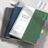 EMSHOI B5 Spiral Notebook, College Ruled Lined Journal, Large 7.48" X 10.15", 300 Pages, Waterproof Hardcover