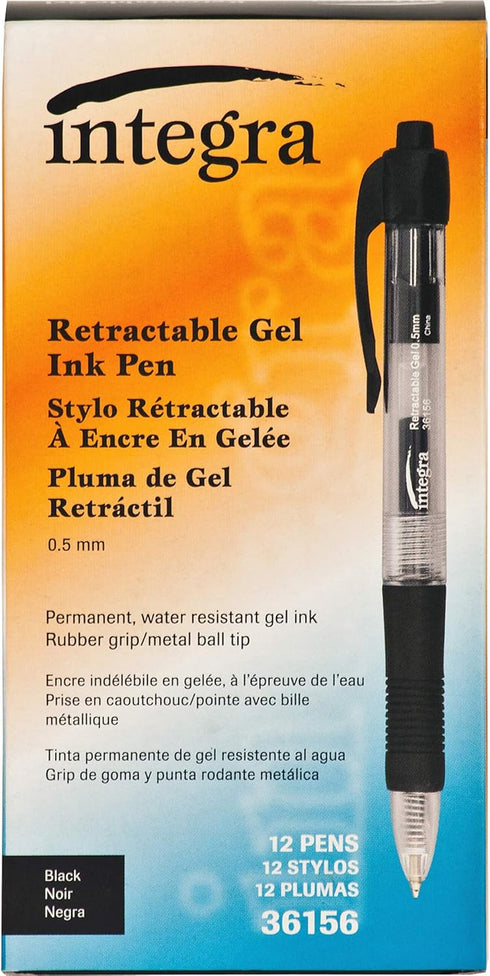 Integra Gel Ink Pens - Blue (ITA36156)