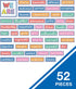 Carson Dellosa We Stick Together 52-Piece Pre-Punched Motivational Bulletin Board Set, 50 Positive Sayings and Reproducible Activity for Kids, Bulletin Board, White Board, Cork Board, Classroom Décor by Carson Dellosa Education