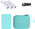 khanka Hard Travel Case for Phomemo M04S Portable Thermal Printer, Bluetooth Label Printer, Case Only (Teal)