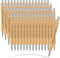 Yeaqee Jesus Loves You Pen, Bulk Christian Ballpoint Pen, Bamboo Inspirational Black Ink Writing Gift for School Office