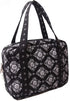 DIWI Extra Large Quilted Bible Cover 11.25 x 8.25 x 2.75 Inches - Good Book Tote Case (C2 Deep Night, XL)