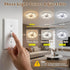 5.3 Inch 24W Dimmable 3CCT 3000K 4000K 6000K Ceiling Fan LED Light Replacement, Ceiling Fan Light Kit, Ceiling Light