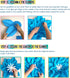 Carson Dellosa 3D Flower Bulletin Board Decorations, Blue, Purple, Green Paper Flowers for Wall Parties Classroom