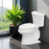 Plus Toilet Seat Elongated, Soft Close Toilet Seat, No-Slam, Magnetic Quick-Release Easy Clean, Easy Installation