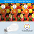 PARTPHONER A19 LED Light Bulbs, 60W Equivalent Efficient 9W, 900 Lumens, 3 Color Light Modes, Pack of 2