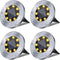 Rayolon Solar Ground Lights, Waterproof Solar Garden Lights, Upgraded Outdoor Garden Waterproof Bright