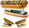 Hot Dog Stapler with 1000 Staples, Cute & Novelty Desk Accessories for Office Gags and Supplies