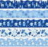 Whaline 69Ft Winter Bulletin Board Borders, Snowflake Snowman Bear Trim, Self-Adhesive for Classroom Decor