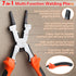 SPEEDWOX Multi-Function MIG Welding Pliers, Nozzle Cleaner, Slag Hammer, Wire Cutter, Scraper Files for Welding