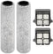 MIBUMIKI Version 2, Detachable(4 Pices) S7 Pro Brush Rollers and HEPA Filters Compatible