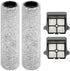 MIBUMIKI Version 2, Detachable(4 Pices) S7 Pro Brush Rollers and HEPA Filters Compatible