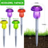 16 Pack Benany Solar Lights Outdoor, Mushroom Lights Outside Waterproof, Solar Powered LED Lighting for Garden, Yard