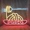Pasta Neon Sign Italian Pasta Decor Italian Pasta Restaurant Decorations Food Neon
