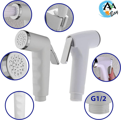 Chrome Finish Handheld Bidet Sprayer Head